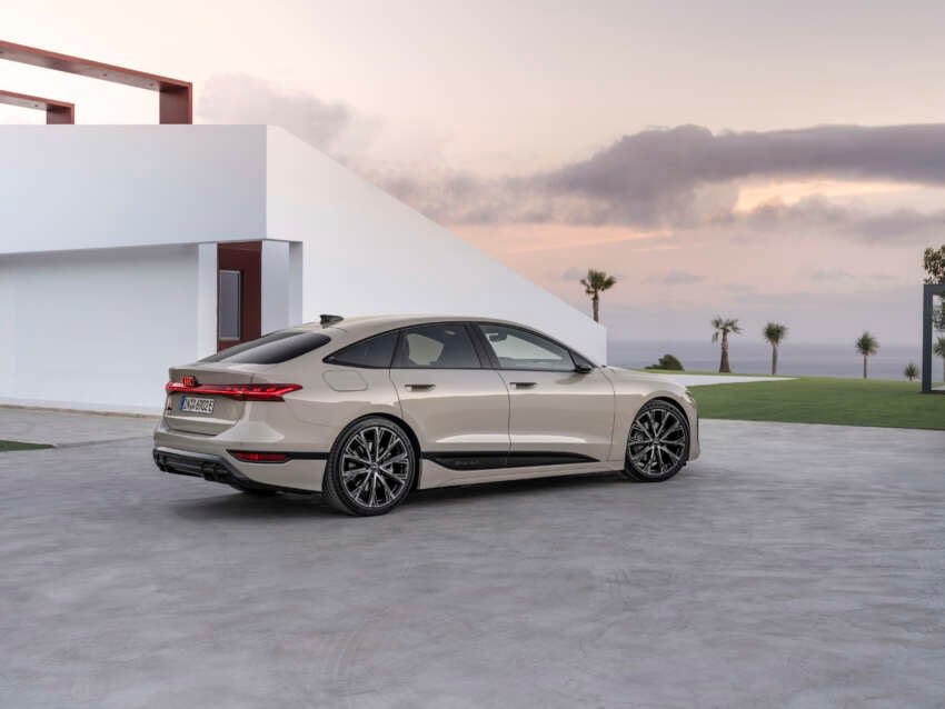 2025 Audi A6 e-tron EV: Sportback and Avant, RWD/S6 AWD, up to 551 PS, 756 km range, 270 kW DC charging 1798609