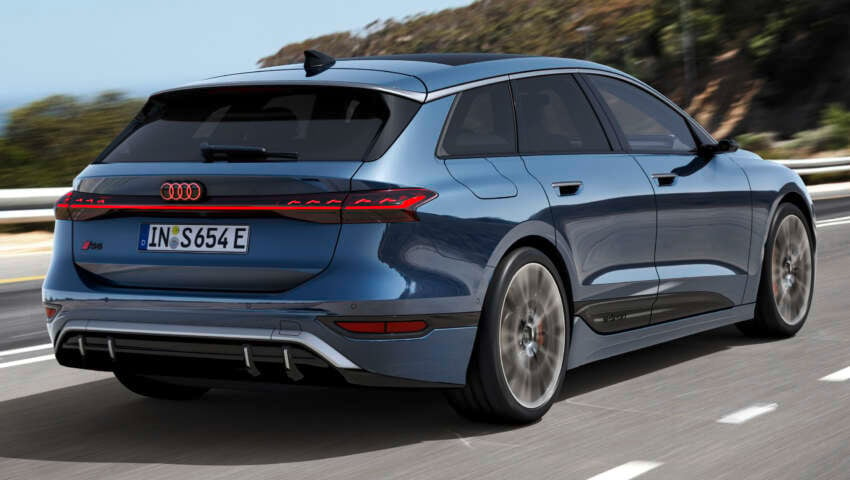2025 Audi A6 e-tron EV: Sportback and Avant, RWD/S6 AWD, up to 551 PS, 756 km range, 270 kW DC charging 1798910