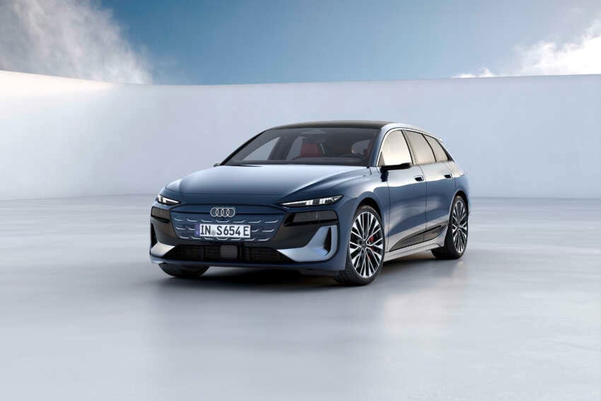 2025 Audi A6 e-tron EV: Sportback and Avant, RWD/S6 AWD, up to 551 PS, 756 km range, 270 kW DC charging 1798914