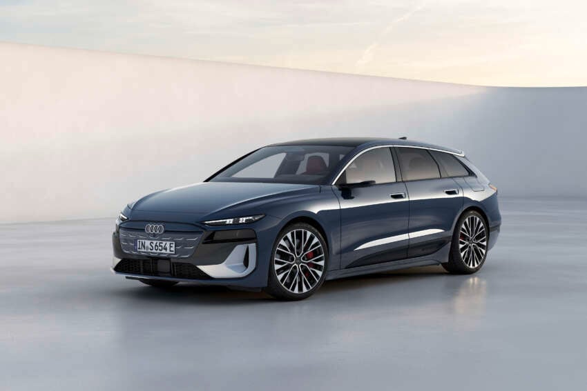 2025 Audi A6 e-tron EV: Sportback and Avant, RWD/S6 AWD, up to 551 PS, 756 km range, 270 kW DC charging 1798915