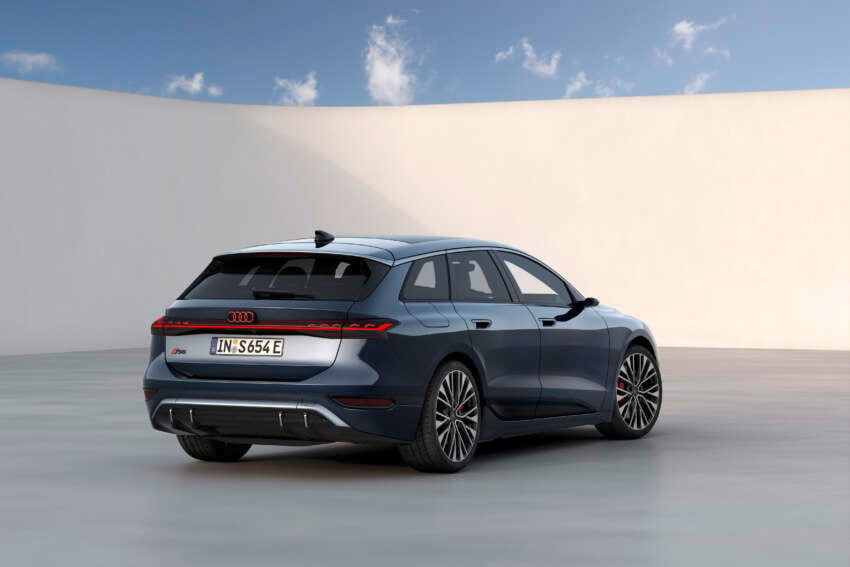 2025 Audi A6 e-tron EV: Sportback and Avant, RWD/S6 AWD, up to 551 PS, 756 km range, 270 kW DC charging 1798916