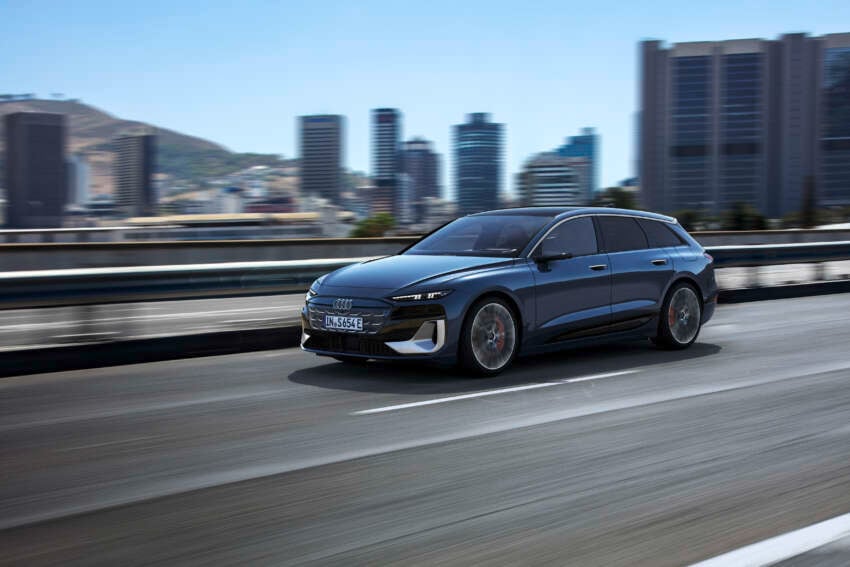 2025 Audi A6 e-tron EV: Sportback and Avant, RWD/S6 AWD, up to 551 PS, 756 km range, 270 kW DC charging 1798908