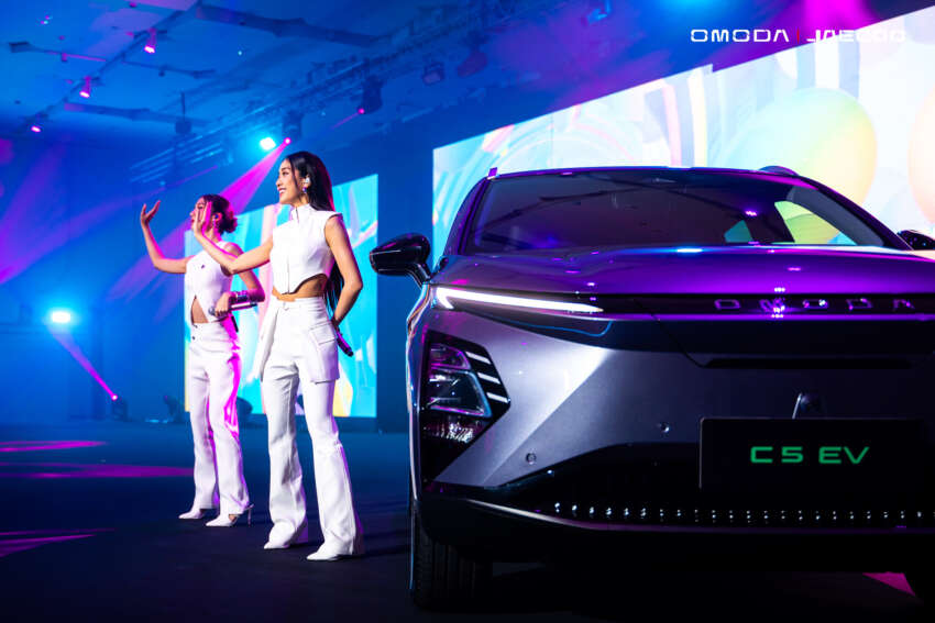 Chery Omoda E5 launched in Thailand – C5 EV SUV is priced from RM113k, 61 kWh LFP, 430 km WLTP range 1801351