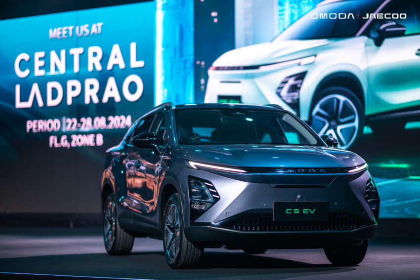 Chery Omoda E5 launched in Thailand – C5 EV SUV is priced from RM113k, 61 kWh LFP, 430 km WLTP range 1801355