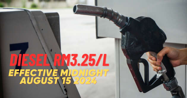 Malaysian fuel prices August 2024 week three – diesel drops another 5 sen to RM3.25/litre; petrol unchanged