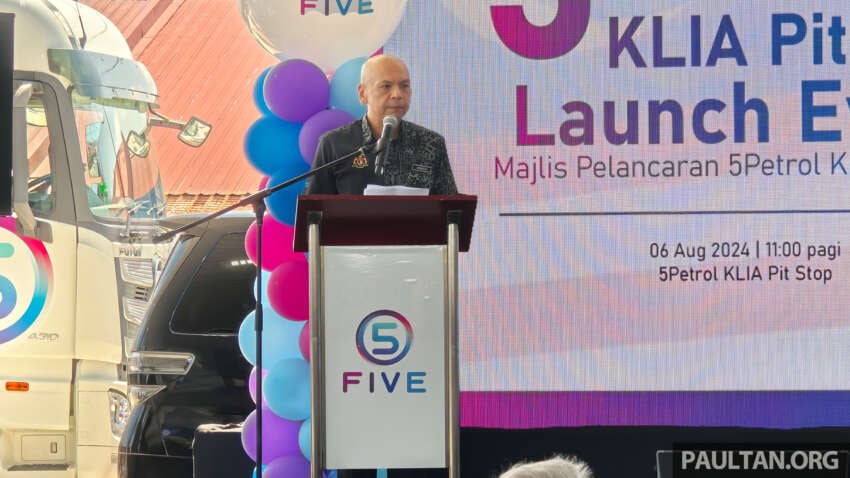 Five KLIA Pit Stop launched – new flagship fuel station to be equipped with 240 kW DC EV charger, AI tech 1800760