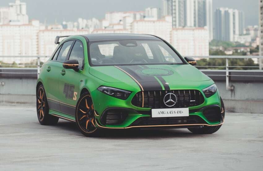 Mercedes-AMG A45S 4Matic+ Limited Edition – 421 PS/500 Nm hatch goes full flash, 10 units, RM558,888 1801081