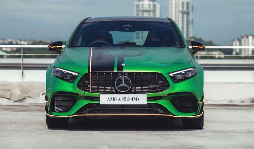 Mercedes-AMG A45S 4Matic+ Limited Edition – 421 PS/500 Nm hatch goes full flash, 10 units, RM558,888 1801110