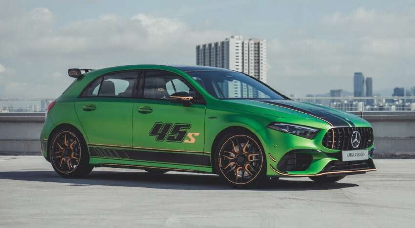 Mercedes-AMG A45S 4Matic+ Limited Edition – 421 PS/500 Nm hatch goes full flash, 10 units, RM558,888 1801111