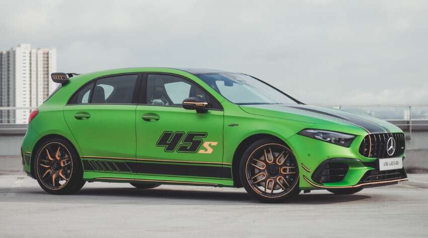 Mercedes-AMG A45S 4Matic+ Limited Edition – 421 PS/500 Nm hatch goes full flash, 10 units, RM558,888 1801085