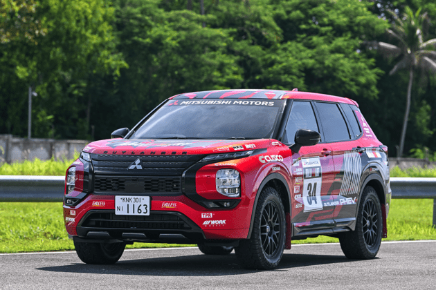 Mitsubishi Ralliart bawa Delica Mini, Outlander PHEV & Delica D:5 untuk kenderaan sokongan rali AXCR 2024