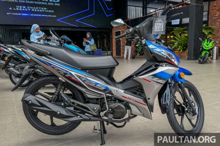 2024 Modenas Kriss 110 Fi Malaysia launch, priced at RM4,599 from drum brake, RM4,998 for disc 1809789