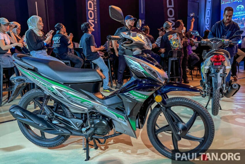 2024 Modenas Kriss 110 Fi Malaysia launch, priced at RM4,599 from drum brake, RM4,998 for disc 1809781