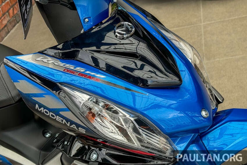 2024 Modenas Kriss 110 Fi Malaysia launch, priced at RM4,599 from drum brake, RM4,998 for disc 1809809