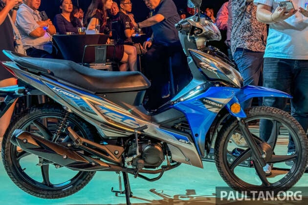 2024 Modenas Kriss 110 Fi Malaysia launch, priced at RM4,599 from drum brake, RM4,998 for disc