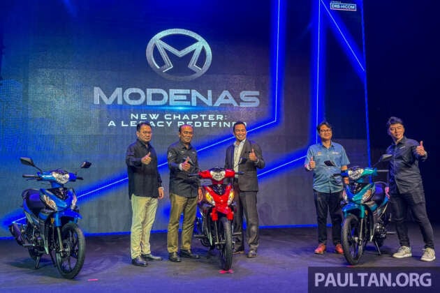 Modenas perkenal logo dan identiti jenama baharu