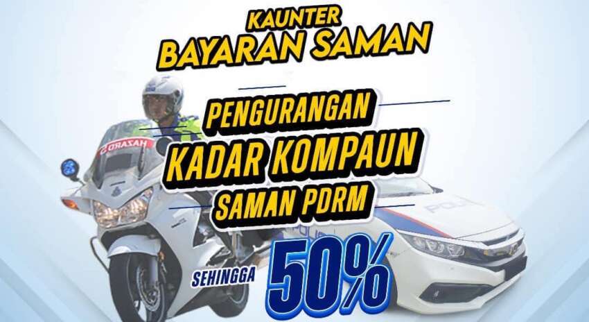 PDRM offering 50% saman discounts tomorrow in Padang Serai, Kedah – KDN’s Program Sua Mesra 1801794