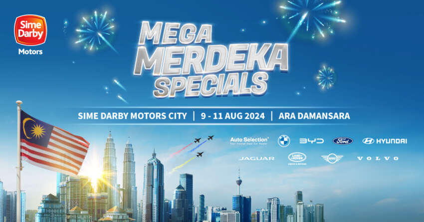 Celebrate Merdeka with amazing deals at Sime Darby Motors Mega Merdeka Specials this August 9-11! 1801629