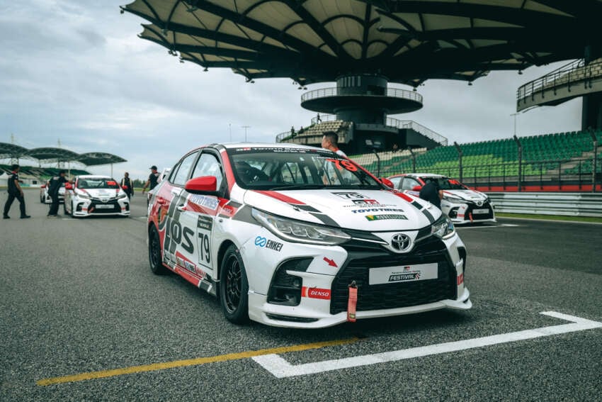 TGR Festival Vios Challenge Musim ke-7, pusingan pertama; pelumba muda terus kuasai perlumbaan! 1802559