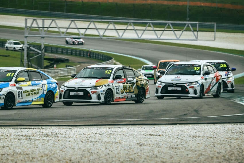 TGR Festival Vios Challenge Musim ke-7, pusingan pertama; pelumba muda terus kuasai perlumbaan! 1802580