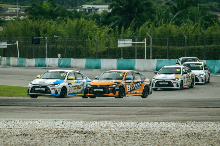 TGR Festival Vios Challenge Musim ke-7, pusingan pertama; pelumba muda terus kuasai perlumbaan! 1802587