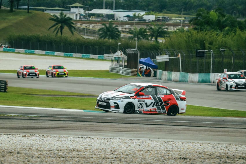 TGR Festival Vios Challenge Musim ke-7, pusingan pertama; pelumba muda terus kuasai perlumbaan! 1802588