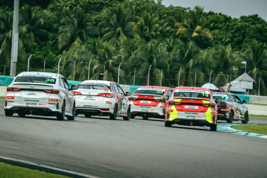 TGR Festival Vios Challenge Musim ke-7, pusingan pertama; pelumba muda terus kuasai perlumbaan! 1802589