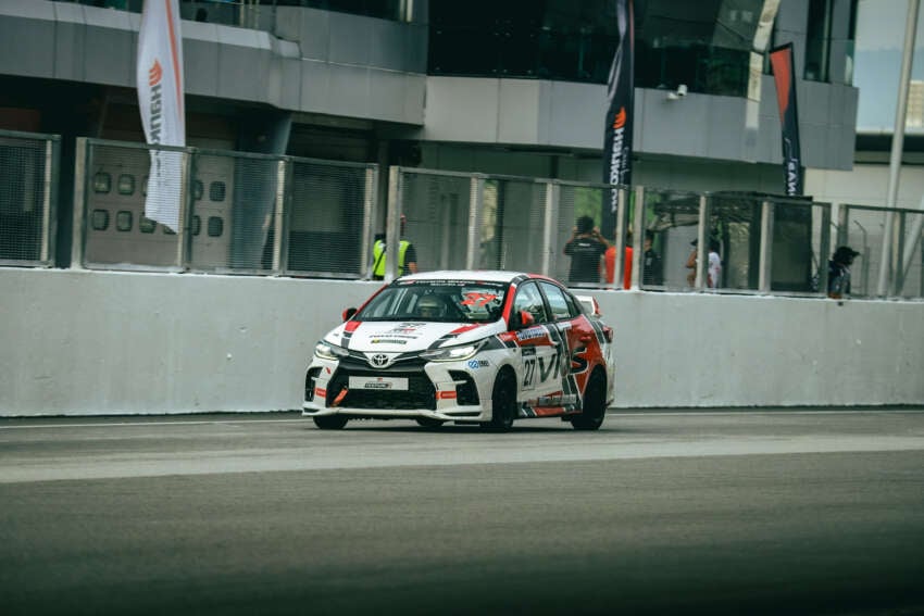 TGR Festival Vios Challenge Musim ke-7, pusingan pertama; pelumba muda terus kuasai perlumbaan! 1802609