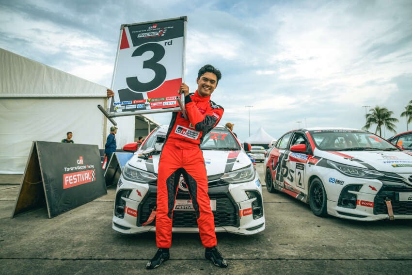 TGR Festival Vios Challenge Musim ke-7, pusingan pertama; pelumba muda terus kuasai perlumbaan! 1802618