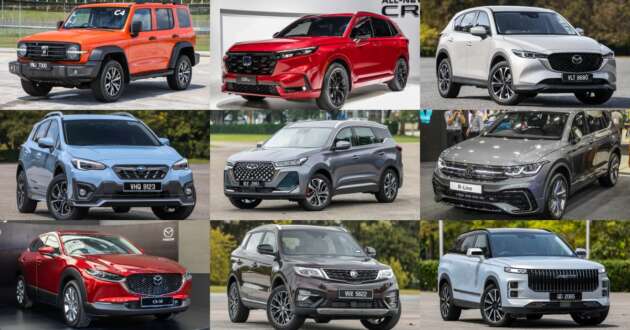 Honda CR-V leads C-segment SUV sales in Malaysia from Jan-July 2024 ahead of Mazda CX-5, Proton X70