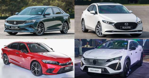 Proton S70 leads C-segment sedan sales in Malaysia – Honda Civic in 2nd; Mazda 3 ahead of Toyota Corolla