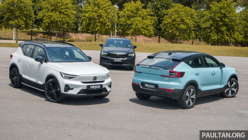 Volvo C40 and XC40 EVs with free accessory pack worth RM43k, available only at Sentul Depot, Aug 9-11 1800482