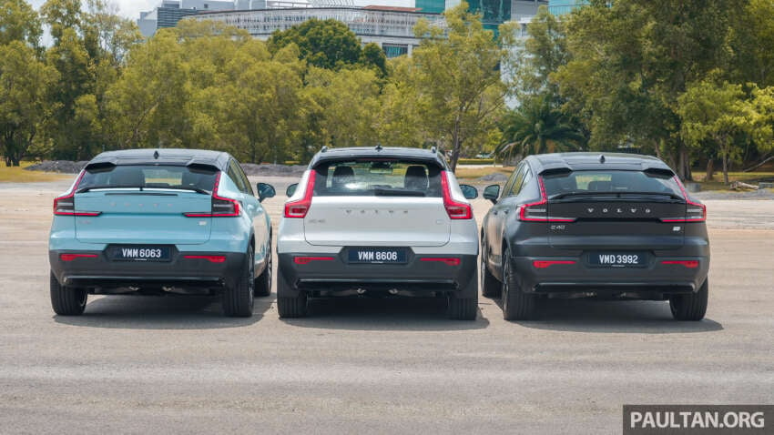 Volvo C40 and XC40 EVs with free accessory pack worth RM43k, available only at Sentul Depot, Aug 9-11 1800484