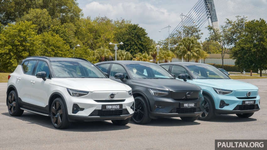 Volvo C40 and XC40 EVs with free accessory pack worth RM43k, available only at Sentul Depot, Aug 9-11 1800485