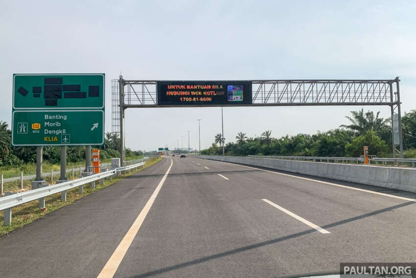 Jajaran Seksyen 1 WCE Banting-SKVE dibuka bermula tengah malam ini — tol percuma hingga 29 September 1811454