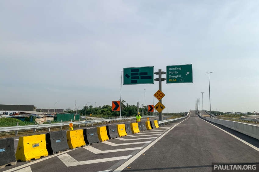 Jajaran Seksyen 1 WCE Banting-SKVE dibuka bermula tengah malam ini — tol percuma hingga 29 September 1811455