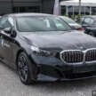 2024 BMW 520i M Sport in Malaysia gallery – 2.0T mild hybrid; from RM350k, RM17k more than non-M Sport