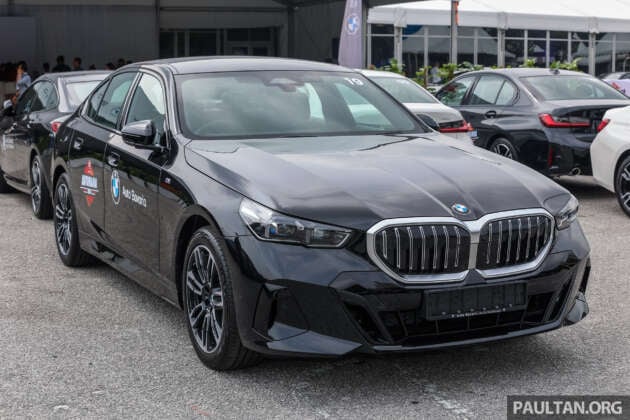 2024 BMW 520i M Sport Malaysia photo gallery – 2.0T mild hybrid; priced from RM350k, RM17k more expensive than non-M Sport