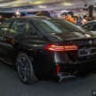 2024 BMW 520i M Sport in Malaysia gallery – 2.0T mild hybrid; from RM350k, RM17k more than non-M Sport