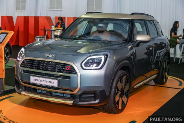 MINI Countryman S 2024 in Malaysia – U25 mild hybrid with 218 PS, 360 Nm torque, 0-100 km/h acceleration in 7.1 seconds, price RM 349,000