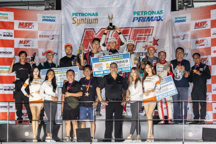 MSF Merdeka Race 2024 – Honda Civic EF #60 Super 1800 juara, Myvi Trackerz Racing kecundang di lap-72 1811902