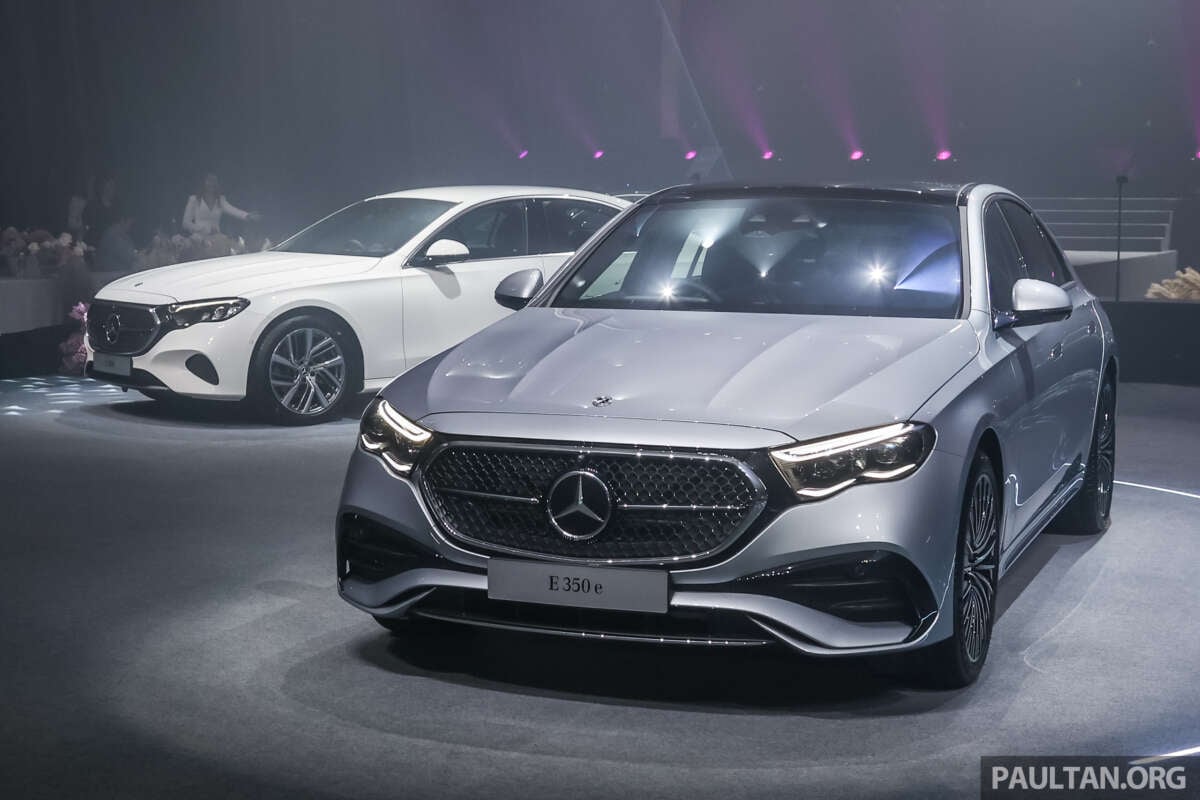 2024 款 Mercedes-Benz E-Class 在马来西亚上市 – W214 E200 轻度混合动力车和 E350e PHEV，售价 RM356k 至 RM419k