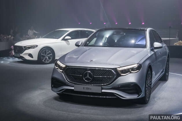 2024 Mercedes-Benz E-Class in Malaysia – W214 E200 mild hybrid and E350e PHEV, RM356k to RM419k