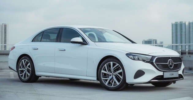 2024 Mercedes-Benz E-Class in Malaysia – W214 E200 mild hybrid and E350e PHEV, RM356k to RM419k