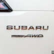 2024 Subaru Outback launched in Malaysia – turbo XT and NA variants; standard EyeSight; from RM280k