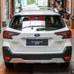 2024 Subaru Outback launched in Malaysia – turbo XT and NA variants; standard EyeSight; from RM280k