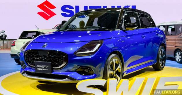 Suzuki Swift Sport 2025 dapat 1.4T 4-silinder hibrid-ringkas; 150 PS/240 Nm, 6-kelajuan manual dan auto