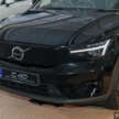 2024 Volvo C40 Recharge in Malaysia with RM43k in options; larger wheels, side steps, digital mirror