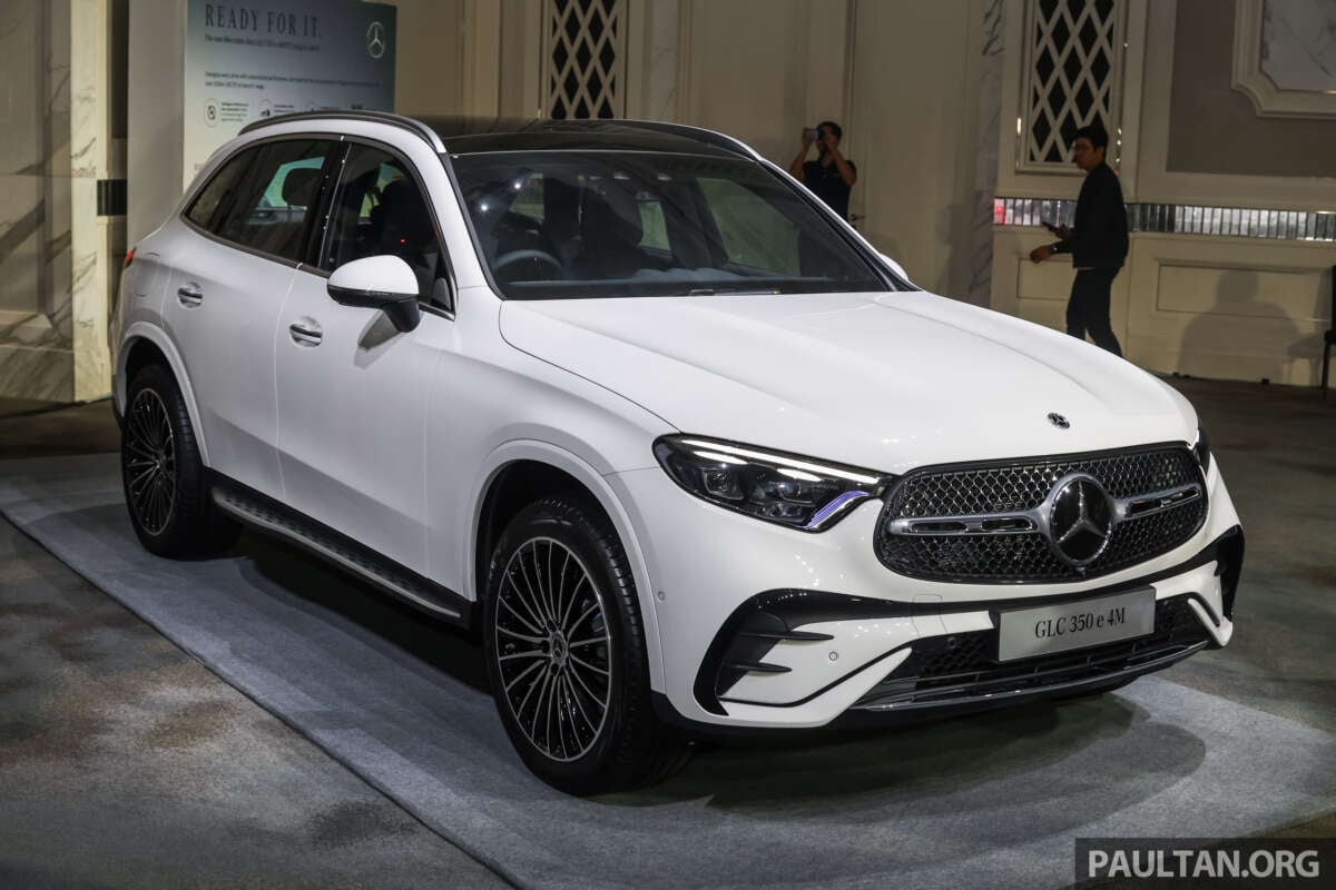 2024 款 Mercedes-Benz GLC350e 在马来西亚上市 – X254 PHEV，313 PS，550 Nm，续航里程 131 公里，售价 RM399,000