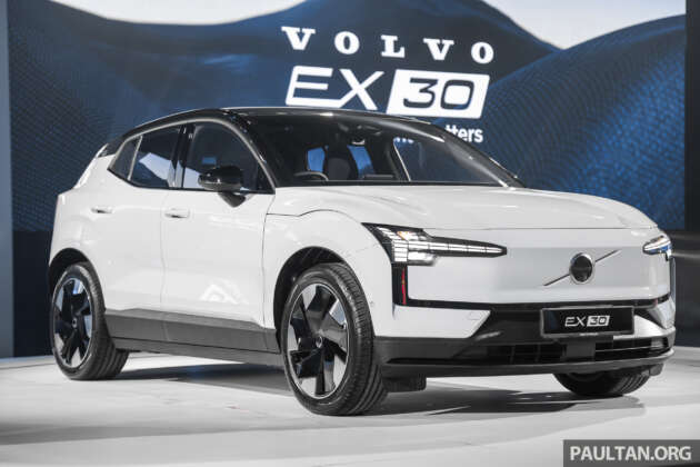 Volvo EX30 dilancarkan di Malaysia – bermula RM189k, 3 varian, sehingga 428 PS/543 Nm dan 476 km WLTP
